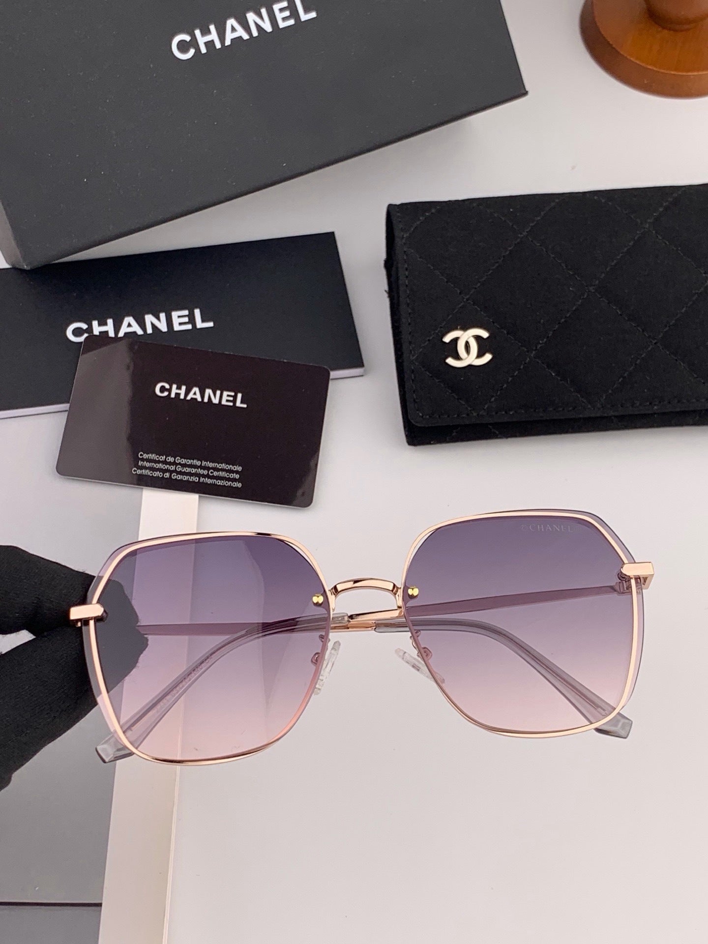 CHANEL 26S SQUARE FRAME IN ACETATE 403048