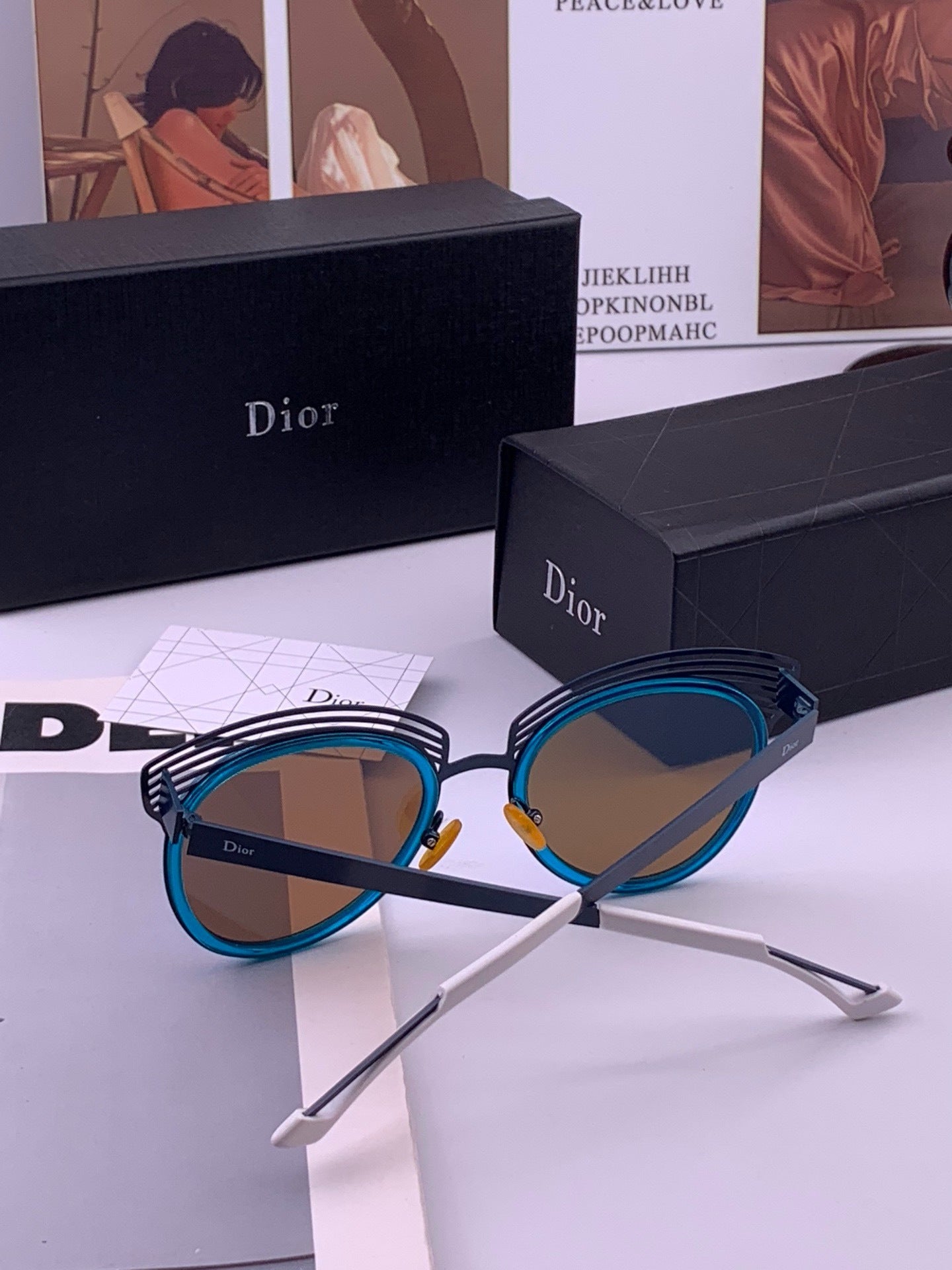DIOR 26S BROWLINE FRAME IN ACETATE 404870
