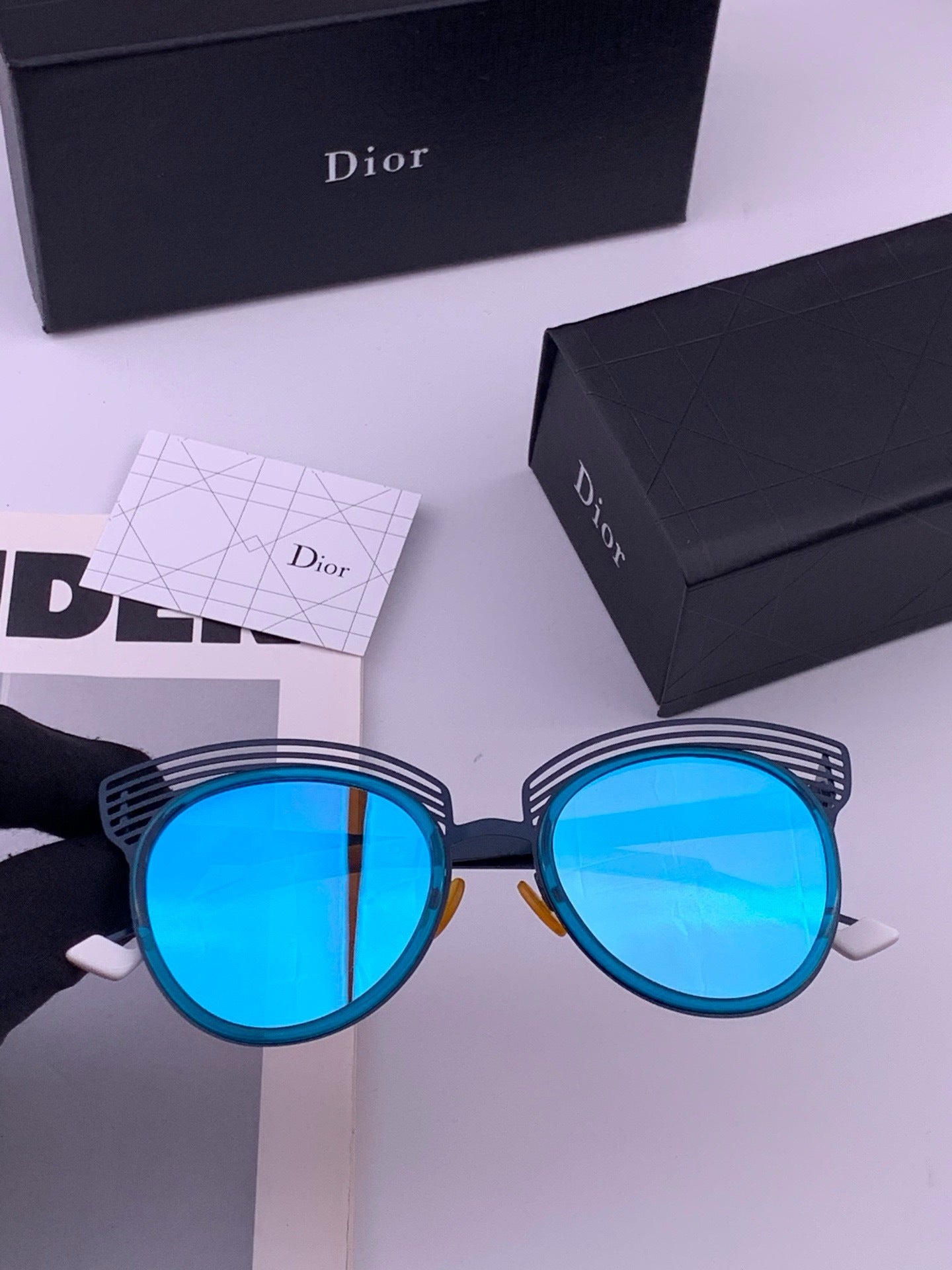 DIOR 26S BROWLINE FRAME IN ACETATE 404870