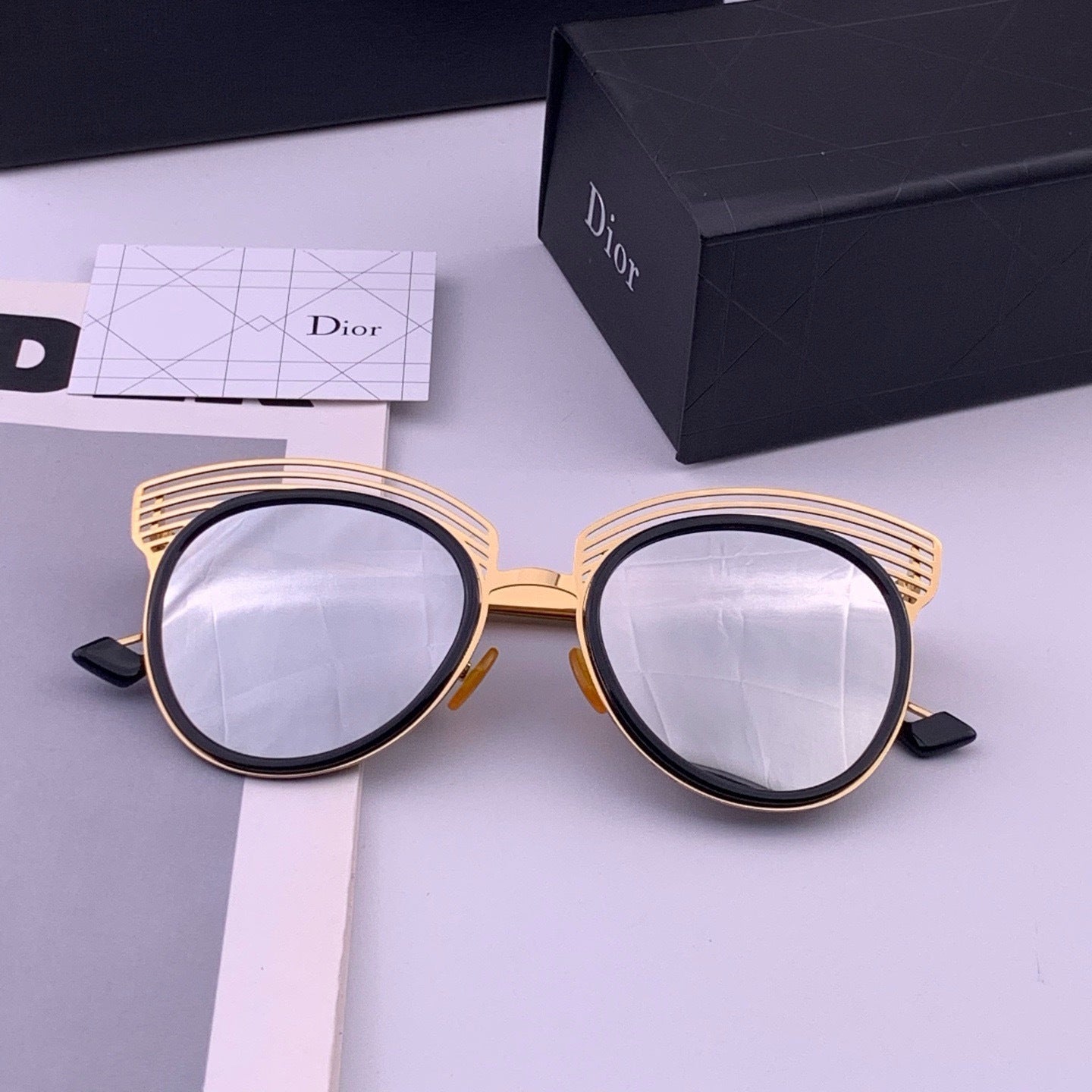 DIOR 26S BROWLINE FRAME IN ACETATE 404871