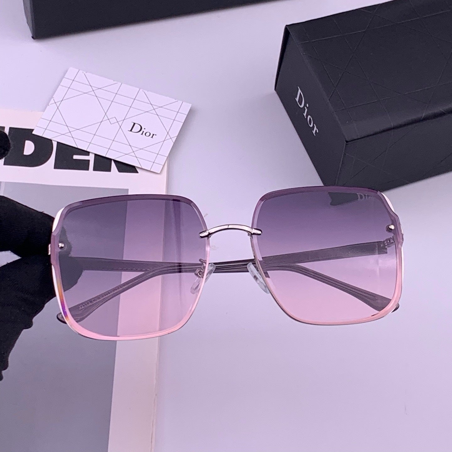 DIOR 26S SQUARE FRAME IN ACETATE 404875