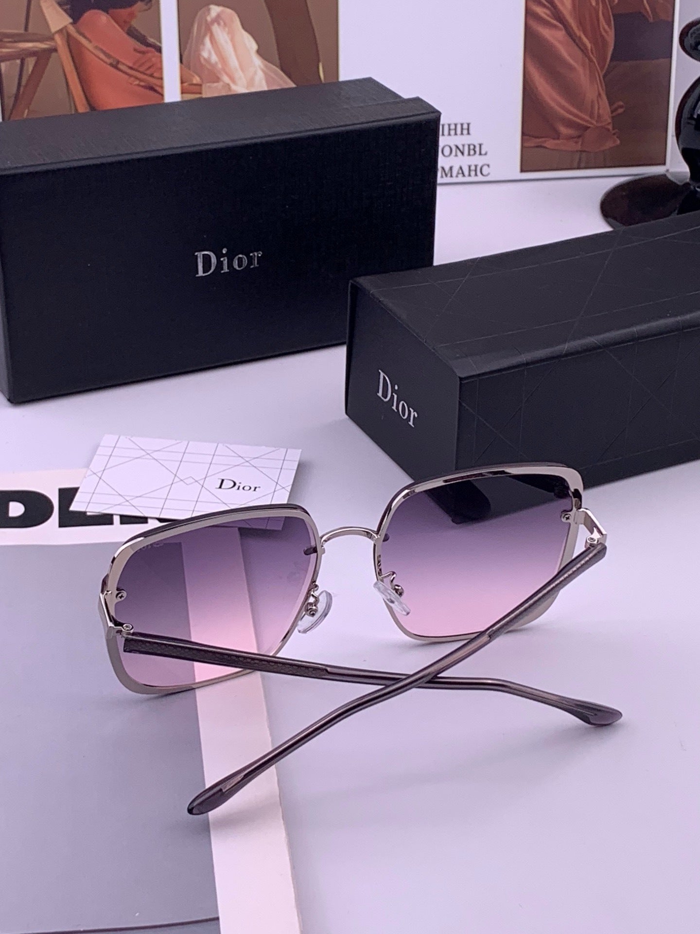 DIOR 26S SQUARE FRAME IN ACETATE 404875