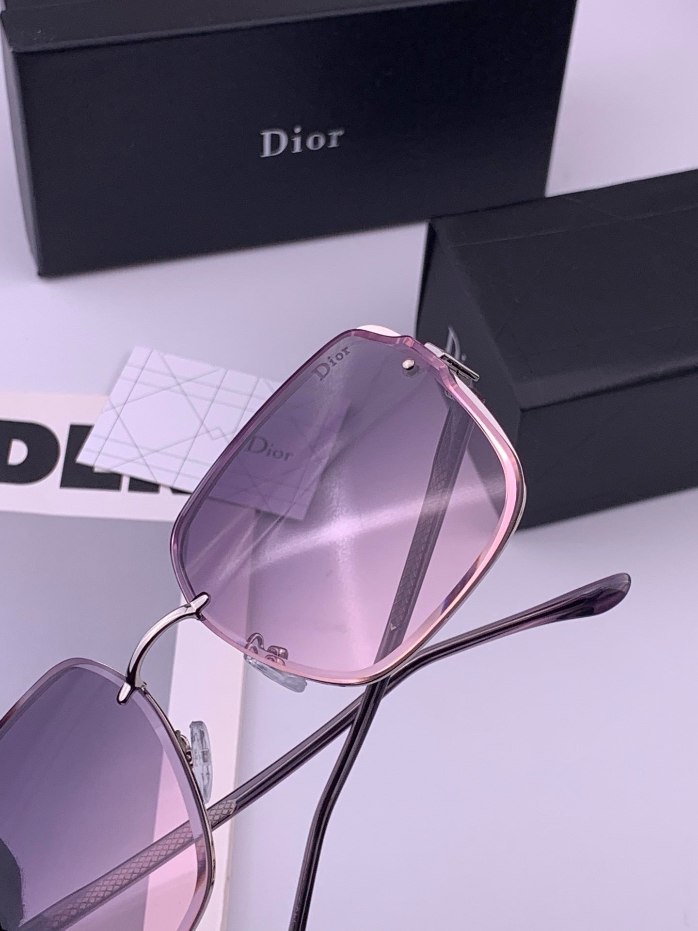 DIOR 26S SQUARE FRAME IN ACETATE 404875