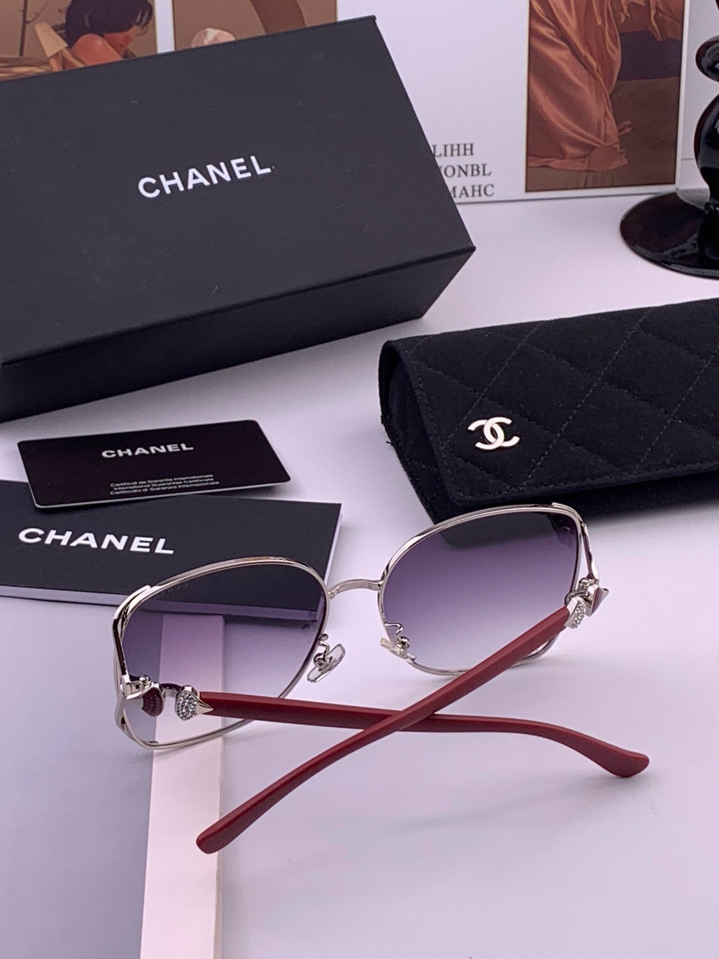 CHANEL 26S OVERSIZED SQUARE FRAME IN ACETATE 406759