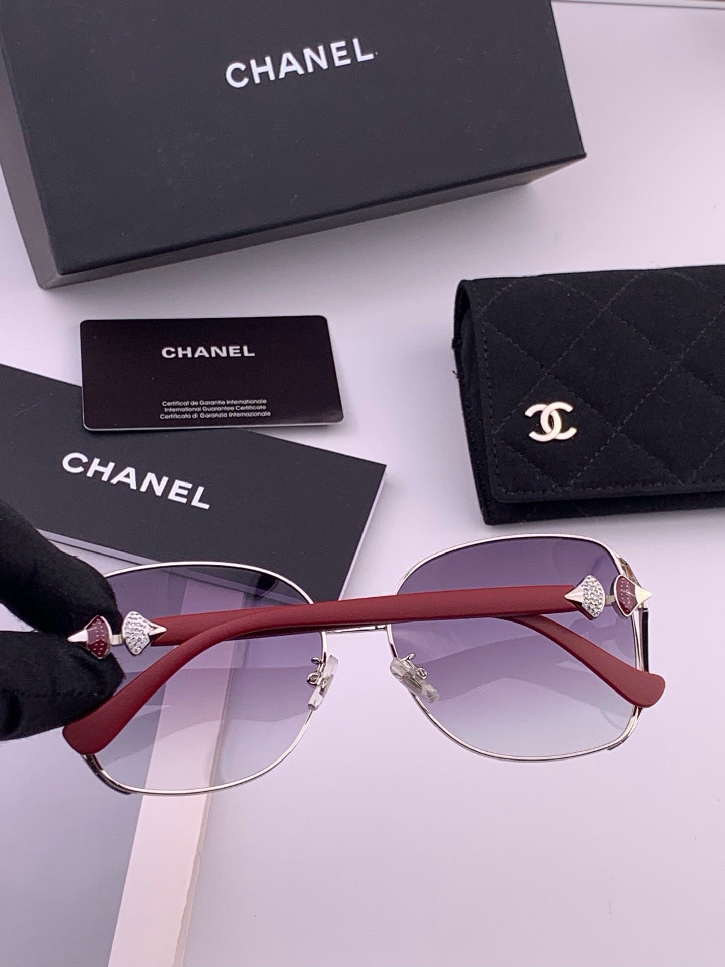 CHANEL 26S OVERSIZED SQUARE FRAME IN ACETATE 406759