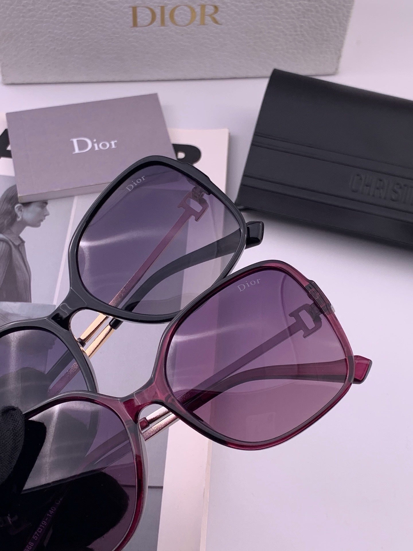 DIOR 26S SQUARE FRAME IN ACETATE 408405