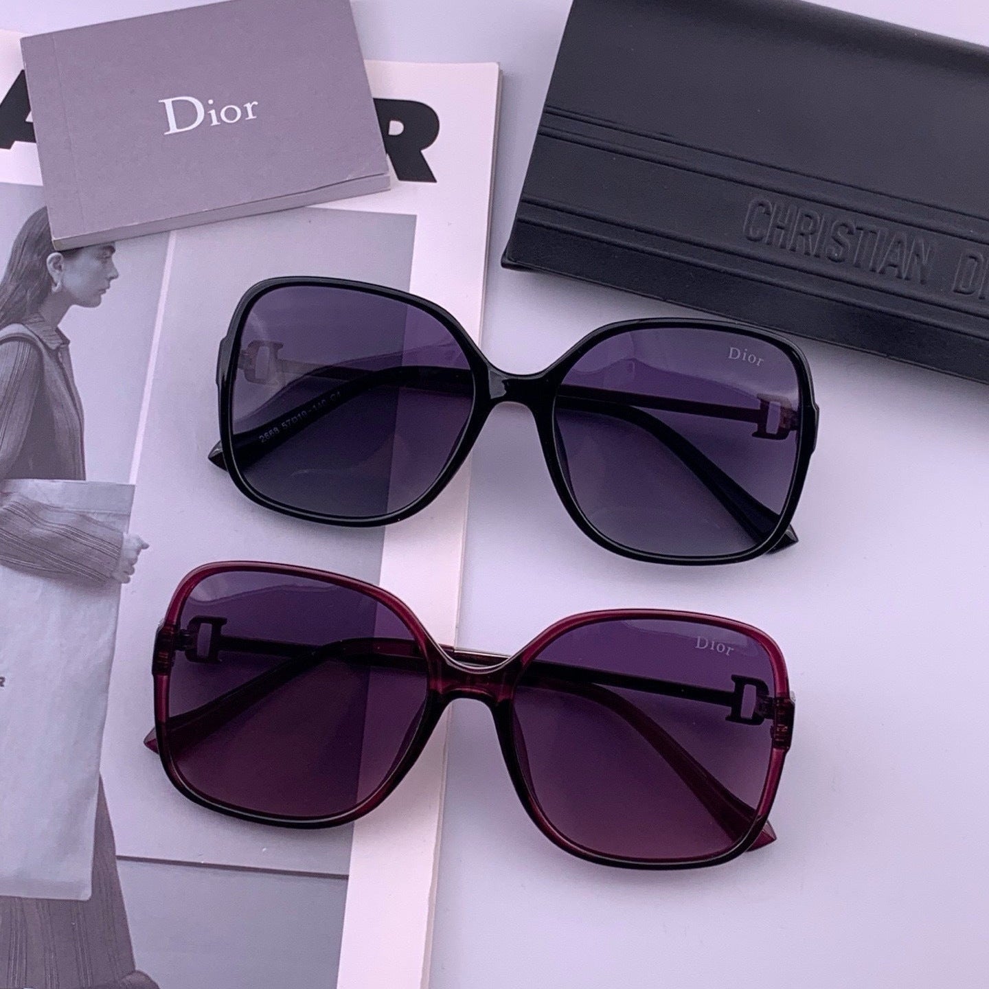 DIOR 26S SQUARE FRAME IN ACETATE 408405