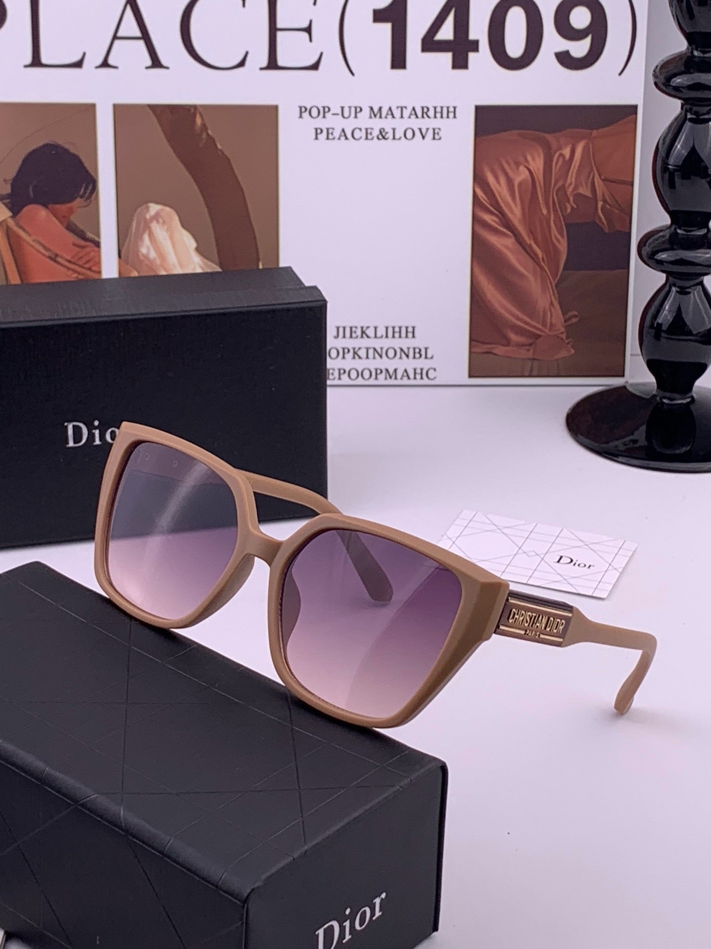 DIOR 26S SQUARE FRAME IN ACETATE 408285