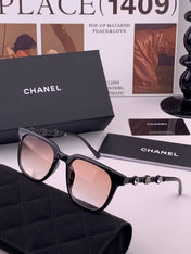 CHANEL 26S ROUND RECTANGULAR SUNGLASSES IN ACETATE 408288
