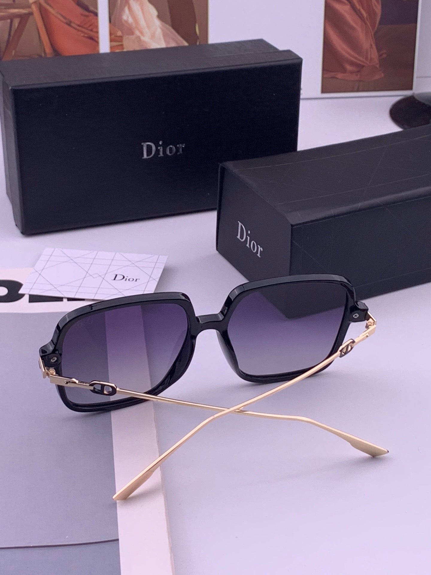 DIOR 26S SQUARE FRAME IN ACETATE 408289