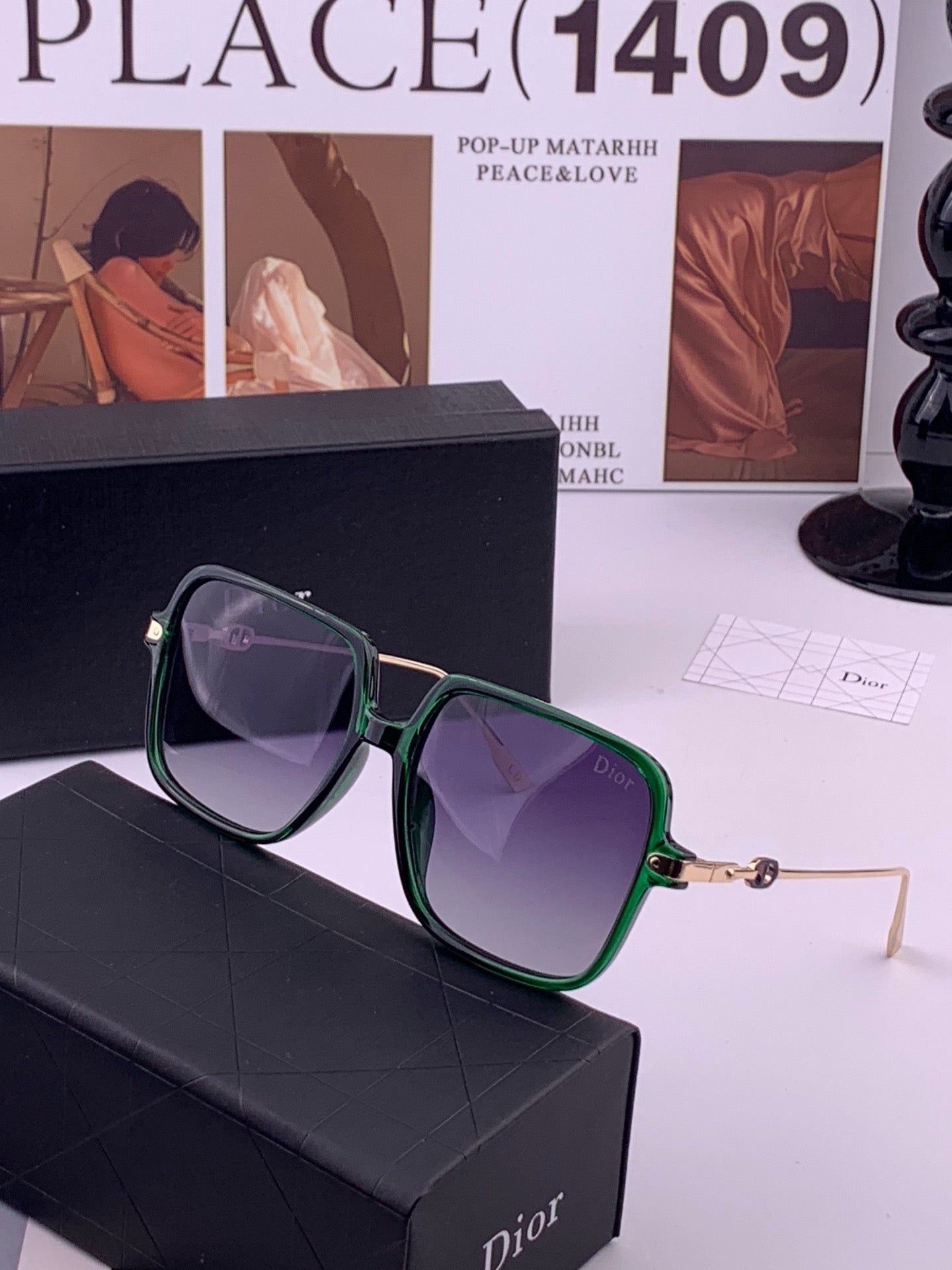DIOR 26S SQUARE FRAME IN ACETATE 408290