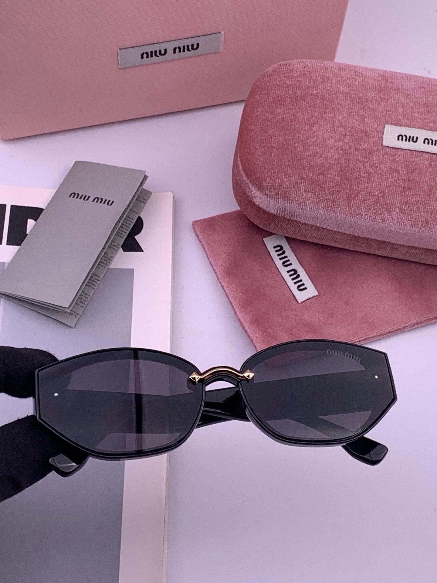 MIUMIU 26S SQUARE FRAME IN ACETATE 417246