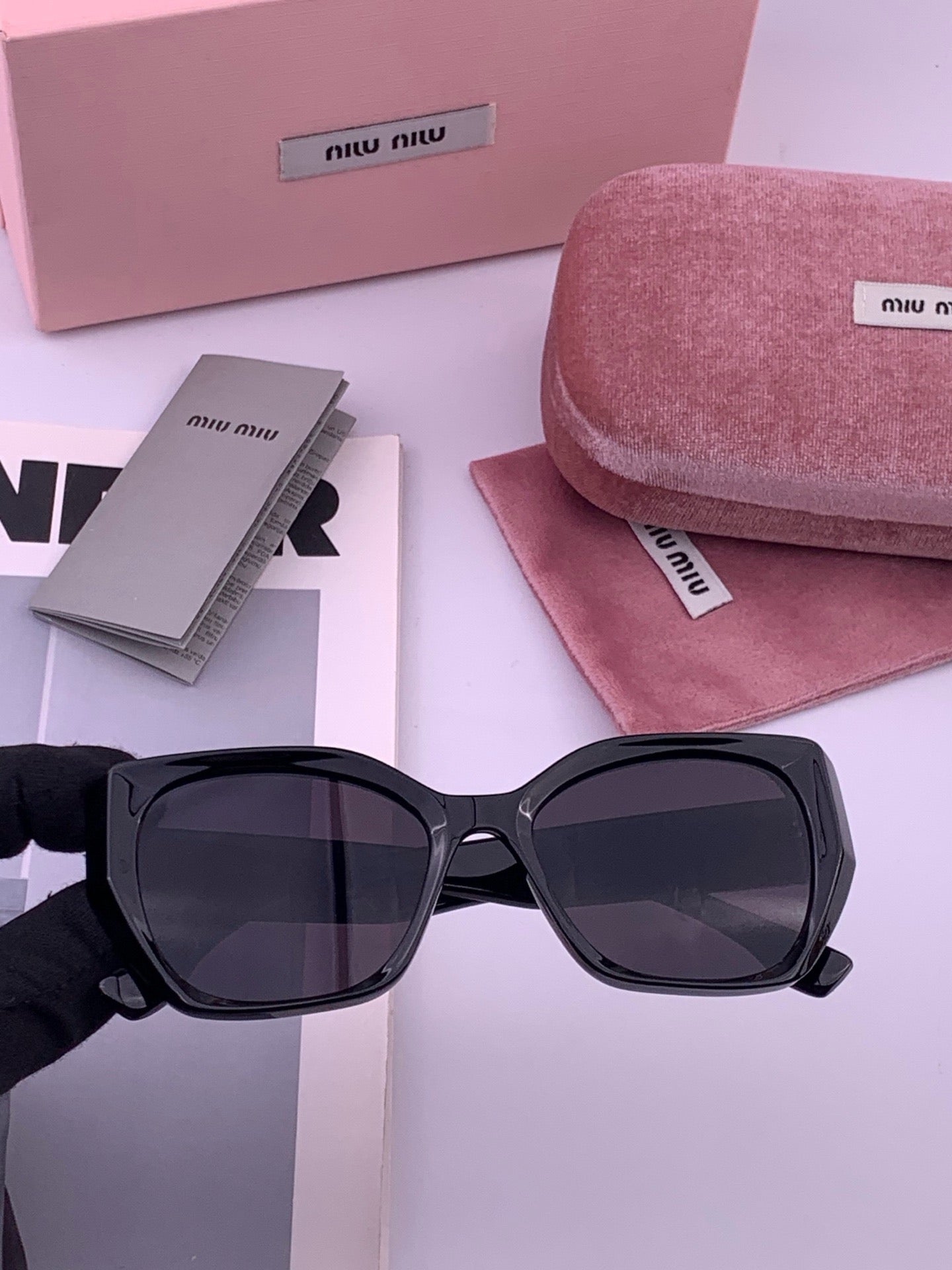 MIUMIU 26S SQUARE FRAME IN ACETATE 417248