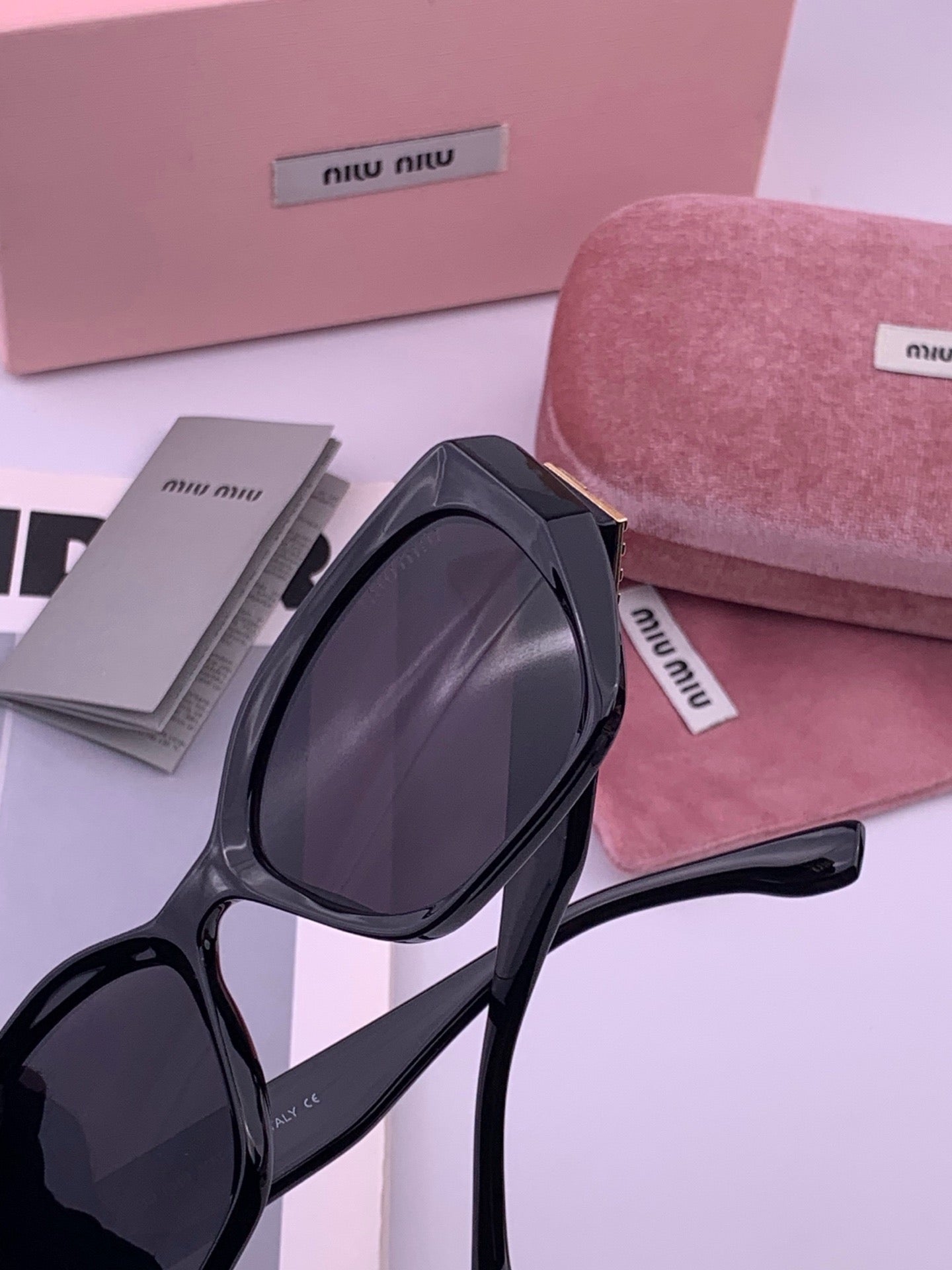 MIUMIU 26S SQUARE FRAME IN ACETATE 417248