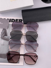 DIOR 26S ROUNDED SQUARE FRAME IN METAL 419173