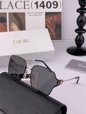 DIOR 26S ROUNDED SQUARE FRAME IN METAL 419173