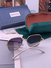 GUCCI 26S SQUARE FRAME IN METAL 422497