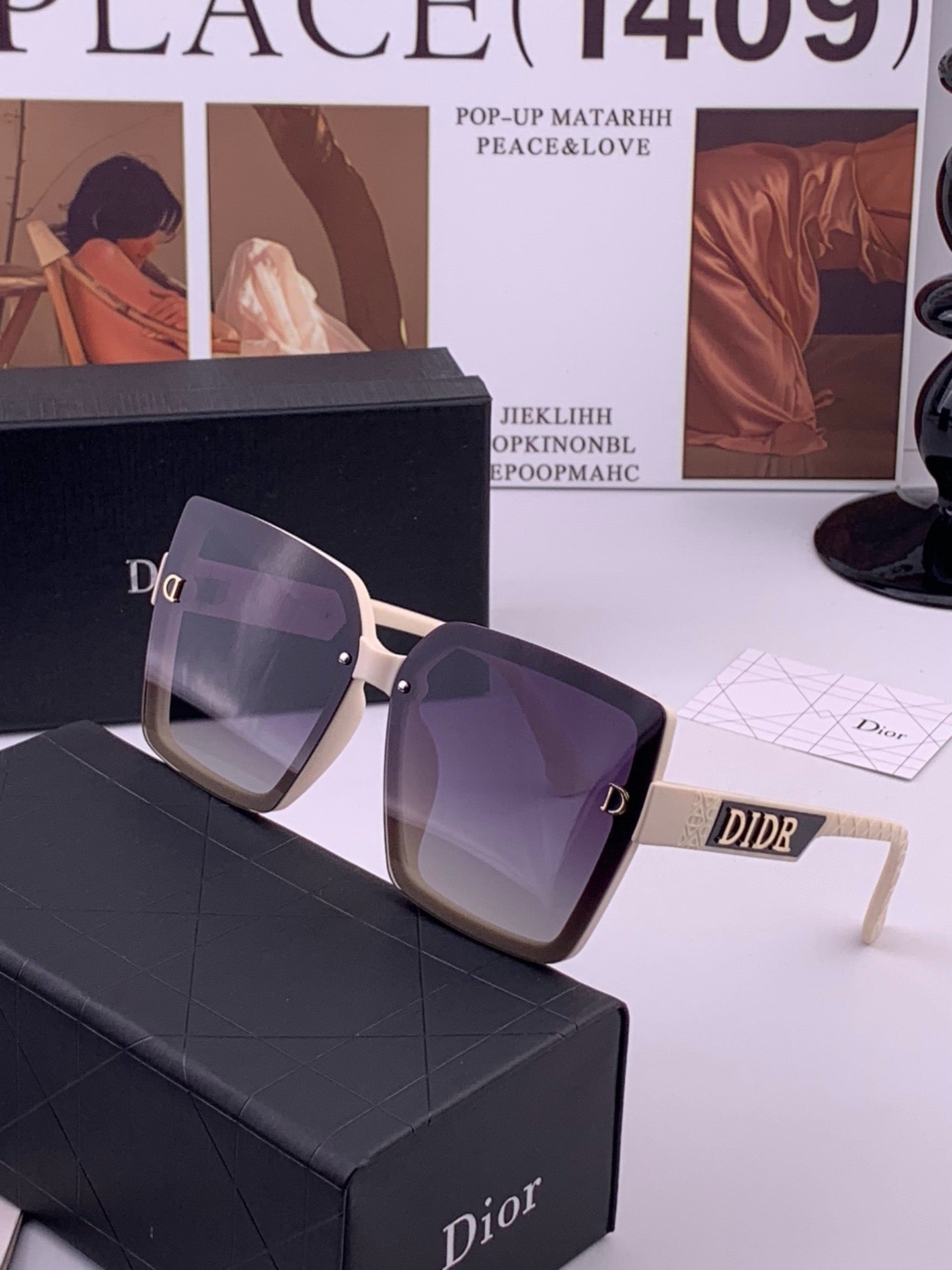 DIOR 26S SQUARE FRAME IN ACETATE 424691