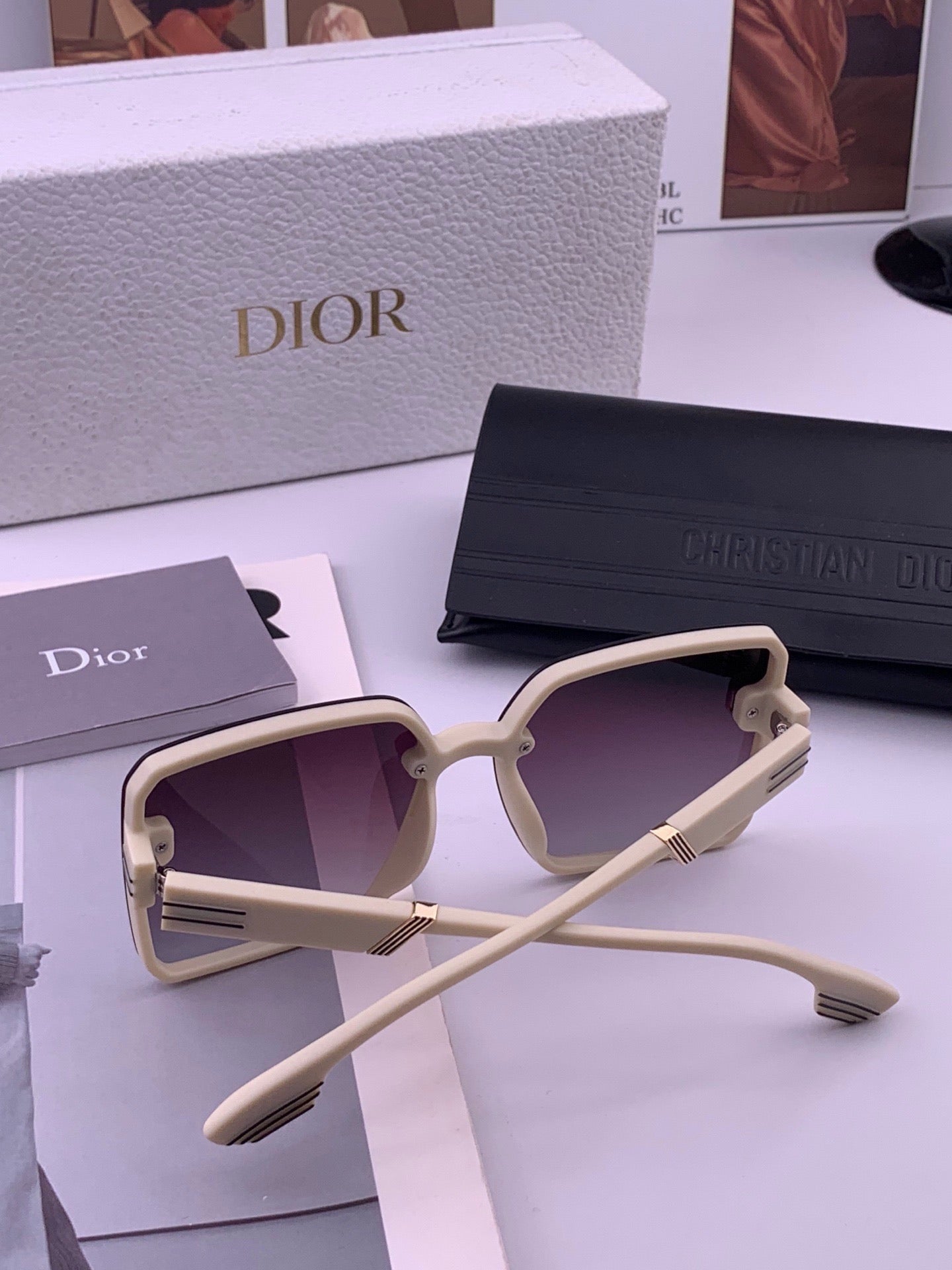 DIOR 26S SQUARE FRAME IN ACETATE 424695