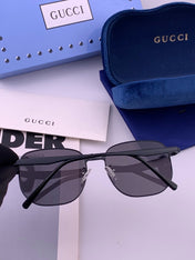 GUCCI 26S SQUARE FRAME IN METAL 424710