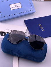 GUCCI 26S AVIATOR FRAME IN METAL 424712
