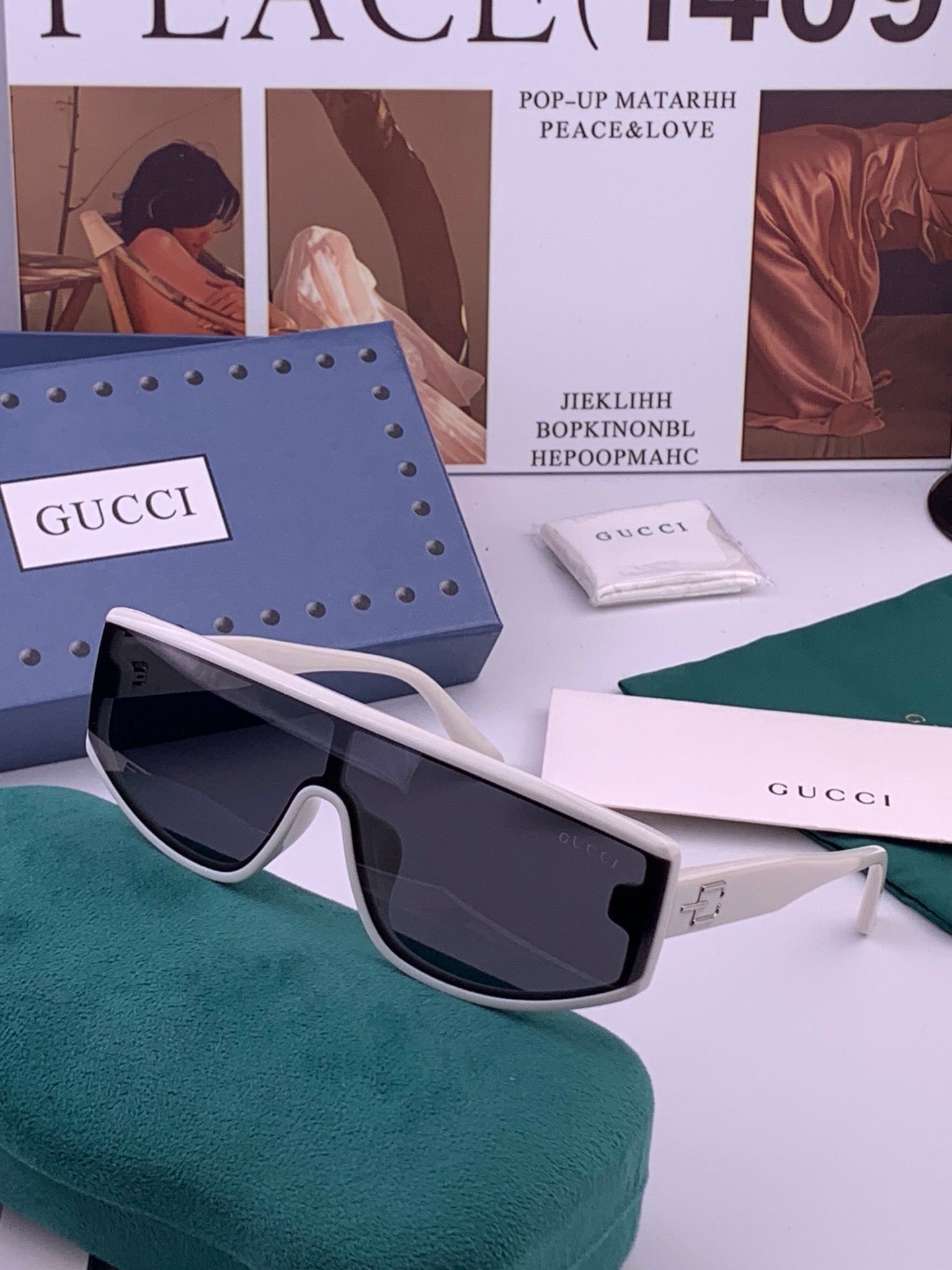 GUCCI 26S MASK FRAME IN ACETATE 426570