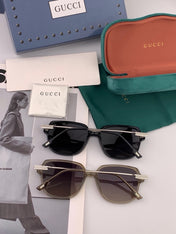 GUCCI 26S SQUARE FRAME IN METAL 426580