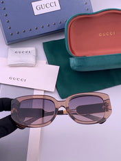 GUCCI 26S RECTANGULAR FRAME IN ACETATE 426416