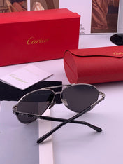 CARTIER 26S AVIATOR FRAME IN METAL 432760