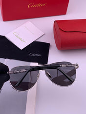 CARTIER 26S AVIATOR FRAME IN METAL 432760