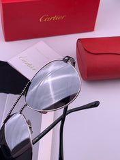 CARTIER 26S AVIATOR FRAME IN METAL 432760