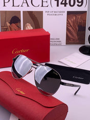 CARTIER 26S AVIATOR FRAME IN METAL 432760