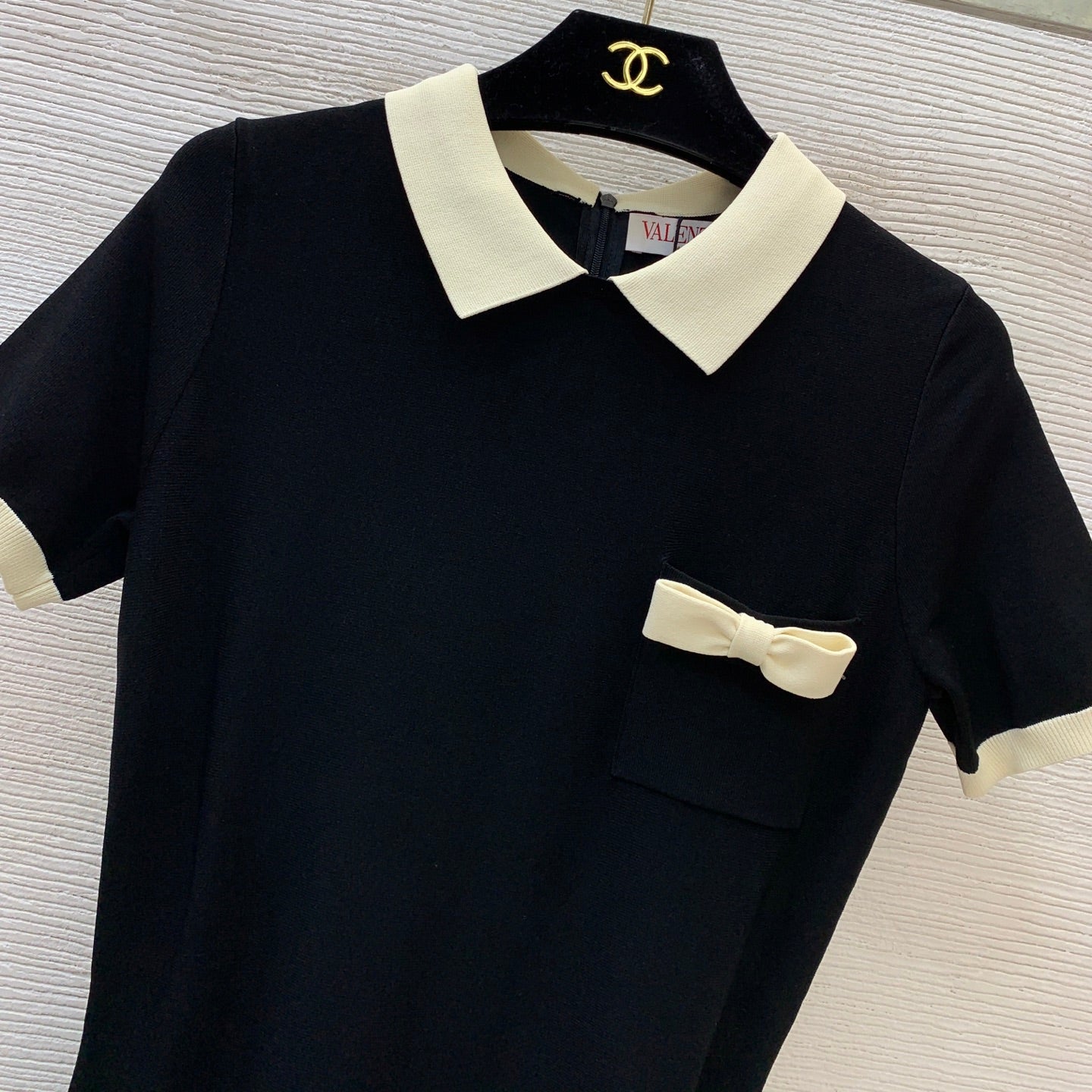 VALENTINO 26S SHORT-SLEEVE POLO DRESS 352