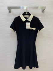 VALENTINO 26S SHORT-SLEEVE POLO DRESS 352