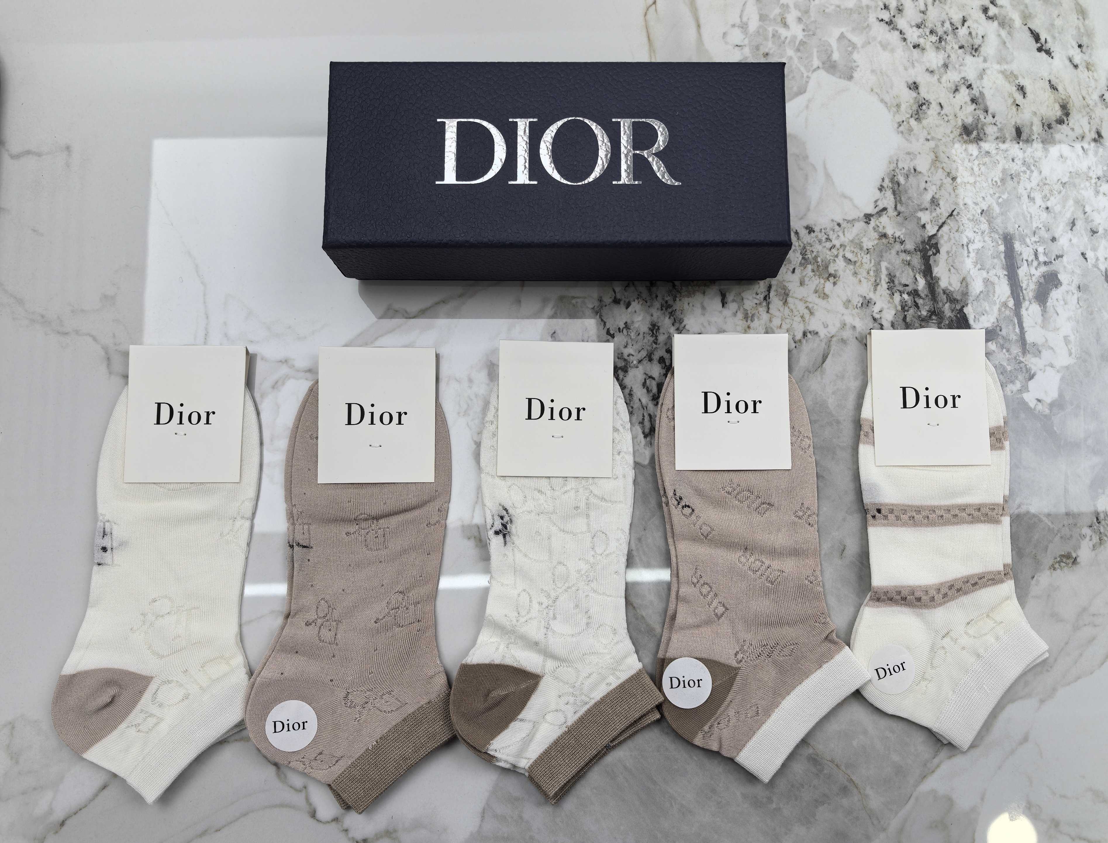 DIOR 26S ANKLE SOCKS 346631 (1 BOX)