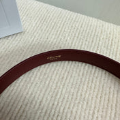 TEEN GARANCE BAG 18 IN WINE RED PATENT CALFSKIN
