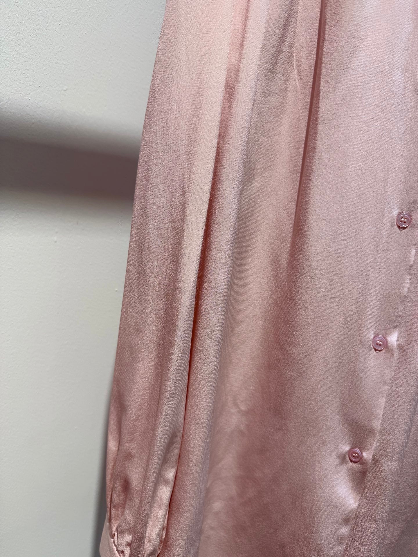 VALENTINO 26S FEATHER-TRIMMED SILK SHIRT 353