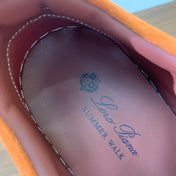 LP NEWPORT WALK SNEAKERS ORANGE SUEDE