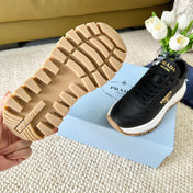 PRA THICK SOLE SNEAKER BLACK CALFSKIN