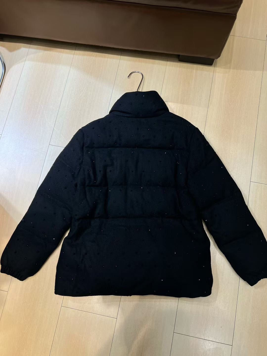 MONCLER 25S EMBELLISHED PUFFER JACKET 412