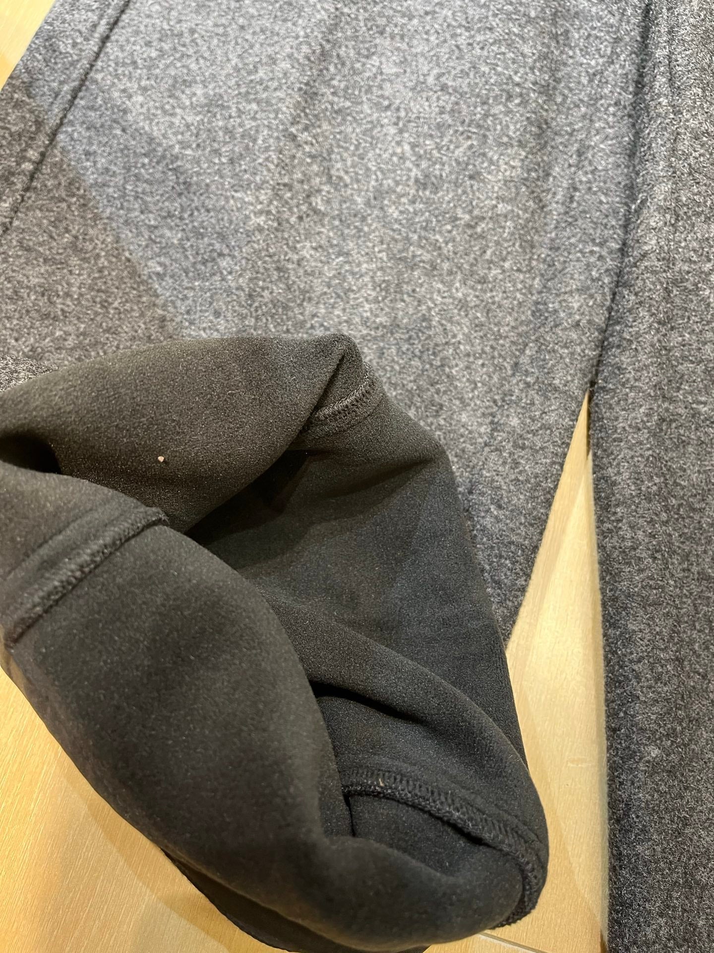 LP 26S LIGHT WOOL-BLEND WIDE-LEG PANTS 625