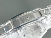 J12 Date Quartz White Ceramic Diamond Numerals White Dial