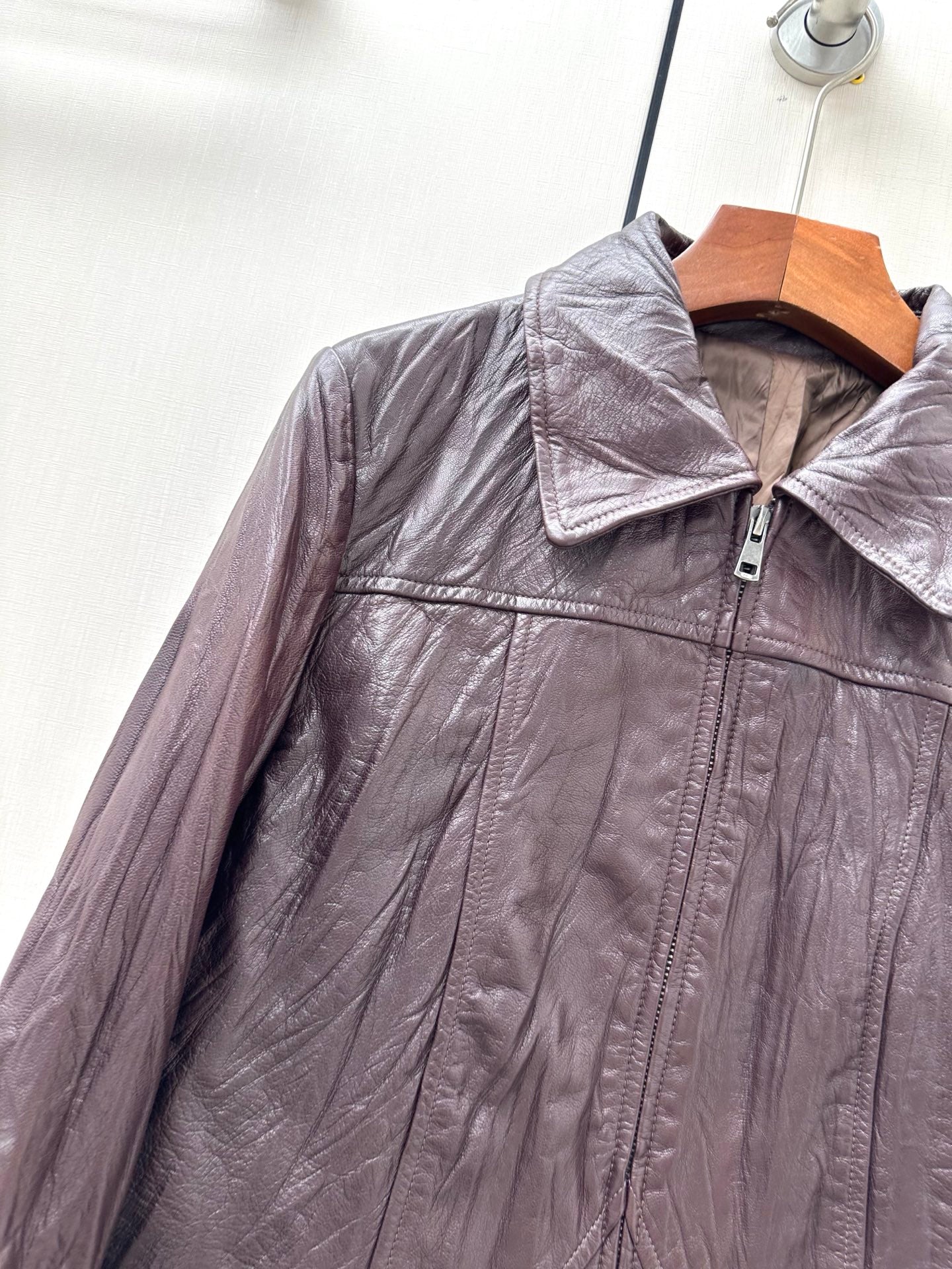 MIUMIU 26S LEATHER JACKET 1318