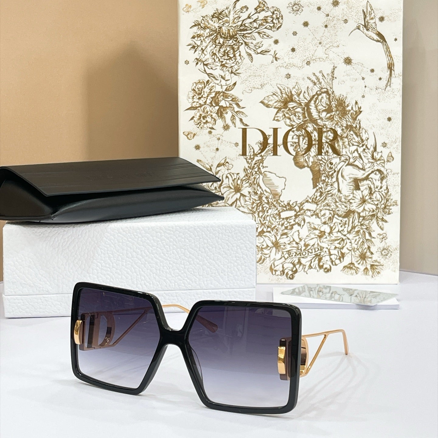 DIOR 26S ROUNDED SQUARE FRAME IN ACETATE 401643