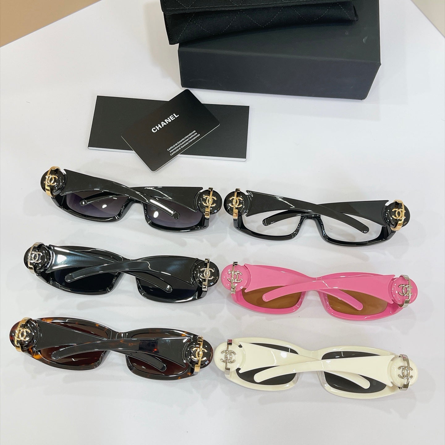 CHANEL 26S RECTANGULAR FRAME IN ACETATE 413371