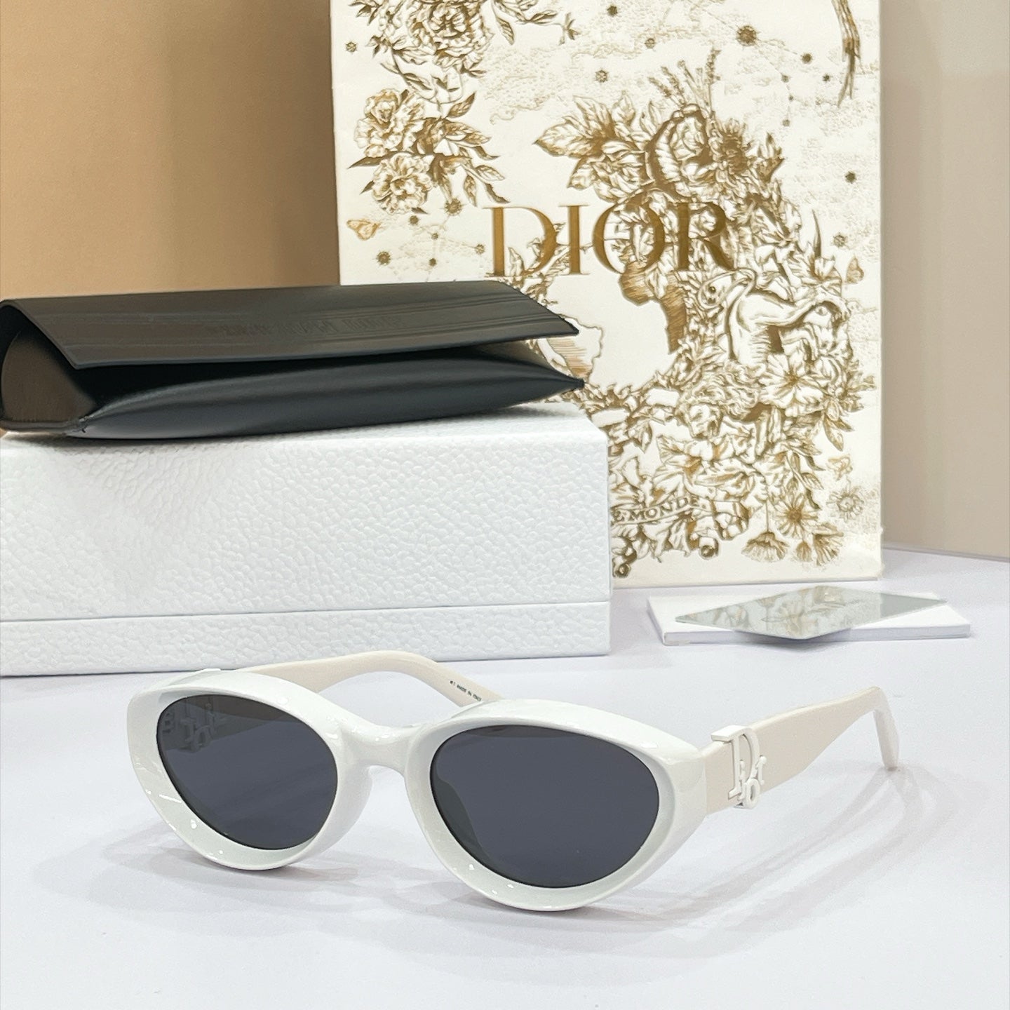 DIOR 26S ROUNDED SQUARE FRAME IN ACETATE 417093