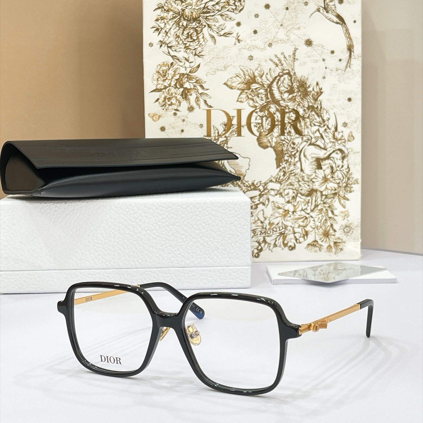 DIOR 26S OVERSIZED SQUARE FRAME IN ACETATE 417095