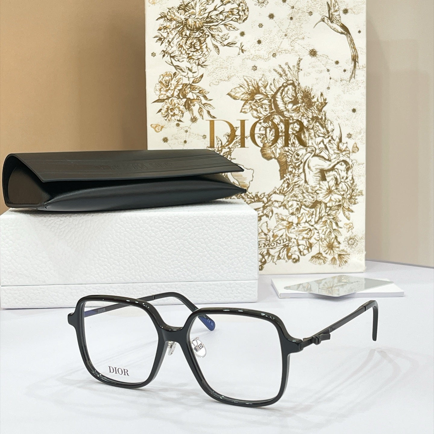 DIOR 26S OVERSIZED SQUARE FRAME IN ACETATE 417095