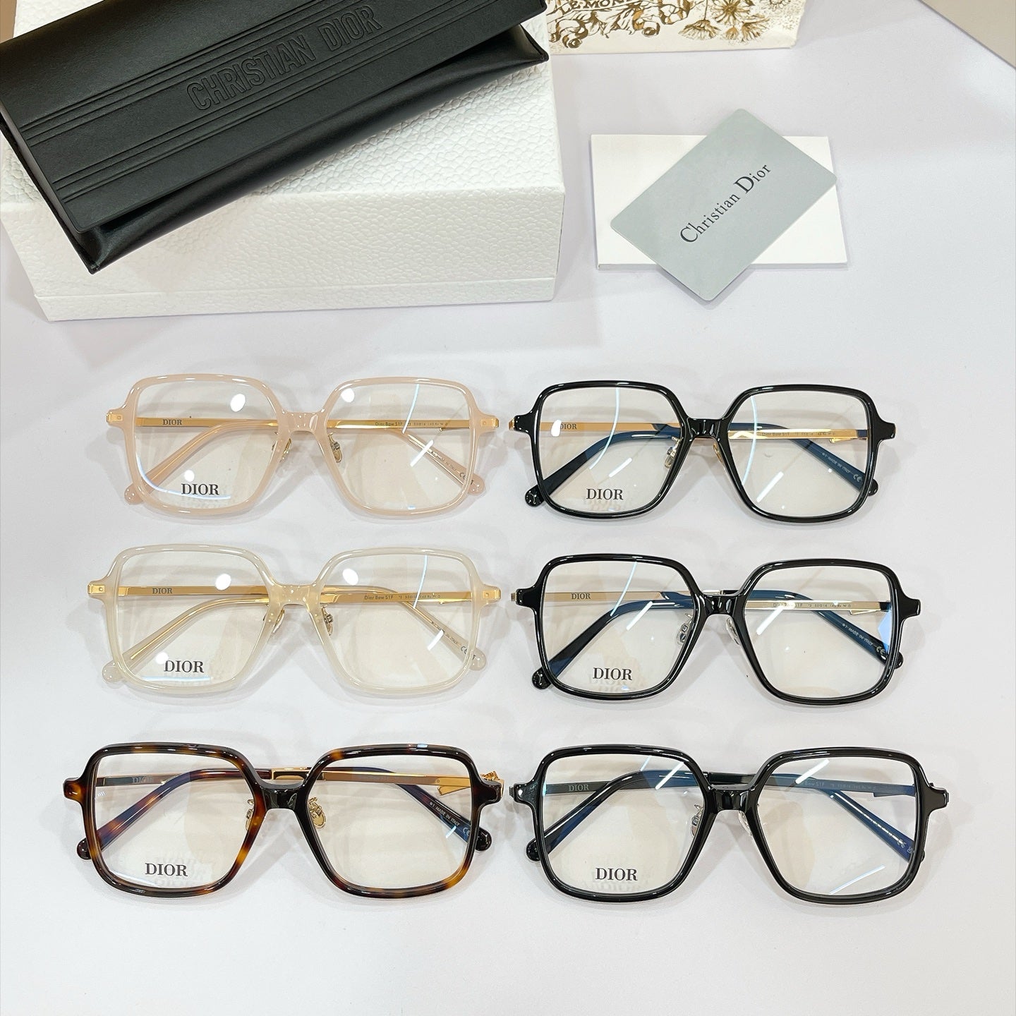 DIOR 26S OVERSIZED SQUARE FRAME IN ACETATE 417095