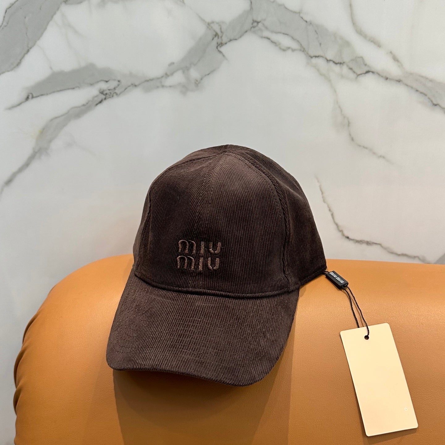 MIUMIU VELVET BASEBALL CAP STYLE 59